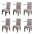 thumbnail image 2 of Stretch 4 Piece Chair Slipcover, Gray, 2 of 8