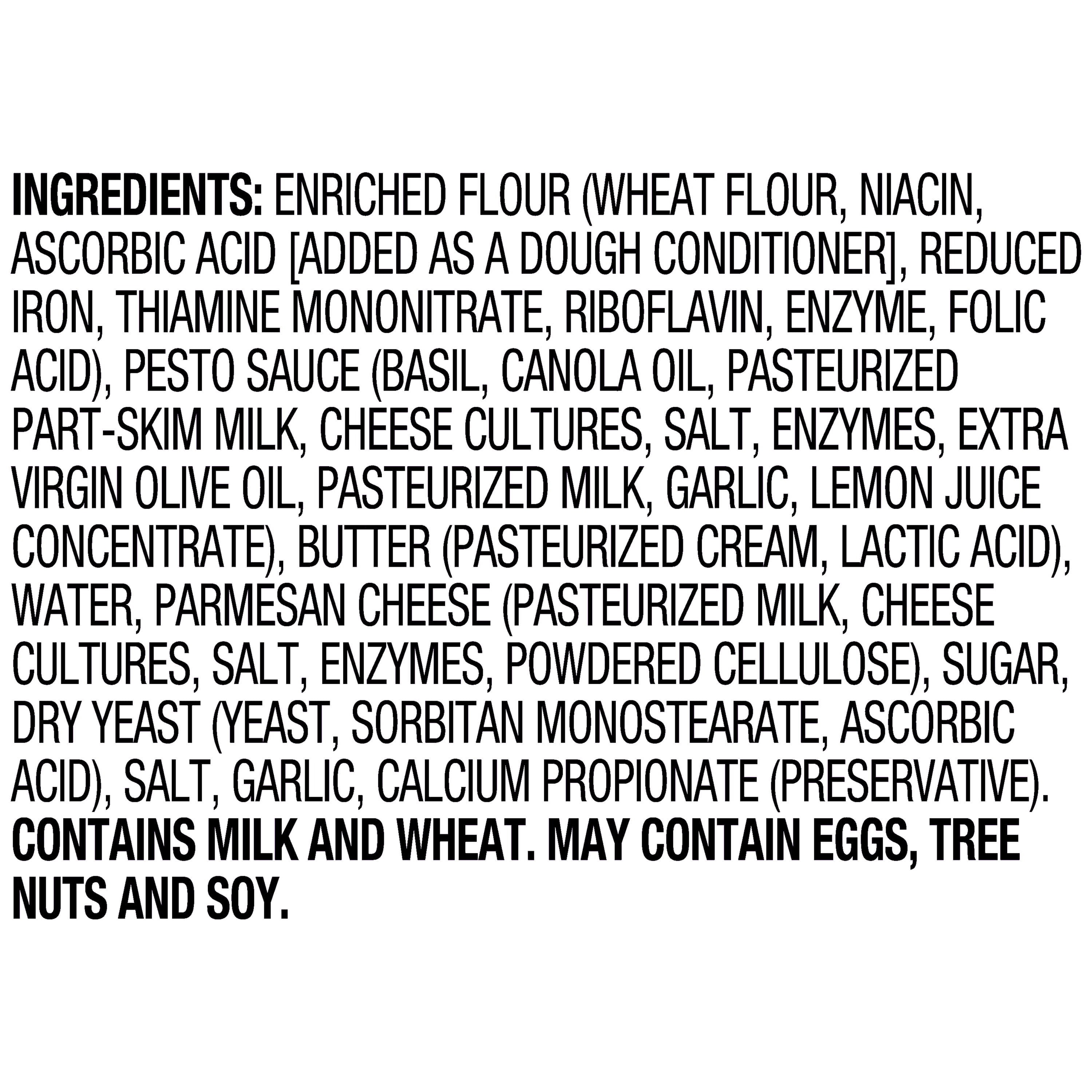 bettergoods Basil Pesto Hand Tied Croissant Knots, Garlic Filled, 12 oz, 6 Count (Frozen)