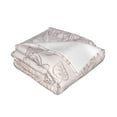 thumbnail image 3 of XMXT Flannel Throw Blanket for Couch, Fans Rose Drawing Bed Sofa Decor Blankets for Home Bedroom, 60 x 50 inches, 3 of 9