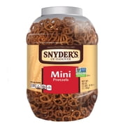 Snyders Mini Pretzels Tub, 40 Ounce