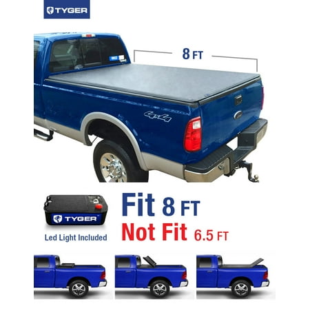 1996 Ford F-250 Bed - Tyger Auto TG-BC3F1025 Tri-Fold Tonneau Bed Cover Fits 1999-2017 Ford F-250/F-350/F450 Super Duty 8' Long Box 2000 2001 2002 2003 2004 2005 2006 2007 2008 2009 2010 2011 2012 2013 2014 2015 2016