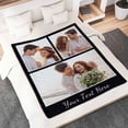 thumbnail image 5 of Custom Blanket with Photos Personalized Text Blankets for Adult Customized for Dad Mom Soft Fleece Throw Blanket Mother's Day Anniversary Valentine 10 Photos Blankets, 5 of 5