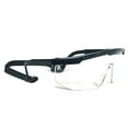thumbnail image 1 of PRISP Polycarbonate Sports Safety Glasses - Eye Protection Goggles for Pickleball, Racquetball, Squash, Basketball; Wrap Around Protective Eyewear with Adjustable Strap and Temples, for Men and Women, 1 of 9