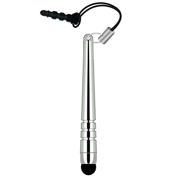 For Motorola Edge Plus (2023) - Touch Pen Silver Stylus, Aluminum Compact Compatible With Motorola Edge  (2023) Phone