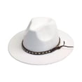 thumbnail image 4 of Western Cowboy Hat for and Or Hat for Parties Outdoor Events and Everyday Wear Without Brim Or Strap Cowboy Hat Bands for Women Cow Head Tan Hats for Women Ski Stuff for Girls Western Hats for, 4 of 4