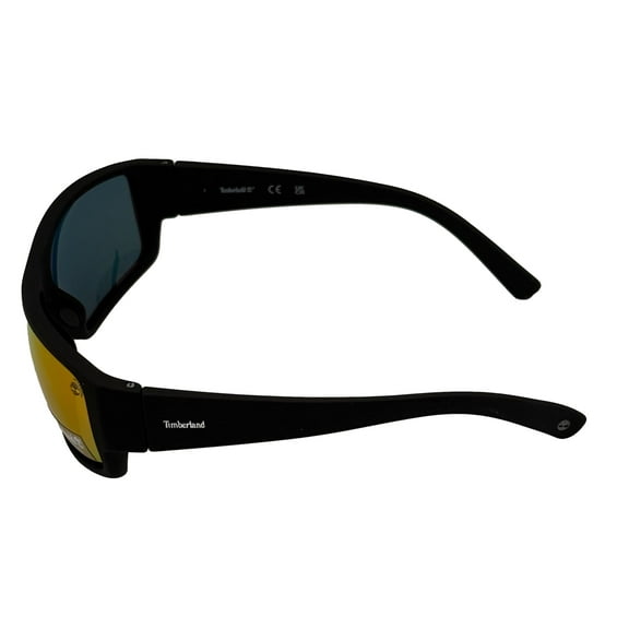 Timberland Matte Blue Mens Plastic Rectangle Sunglass Polarized Lens TB7261. 20D