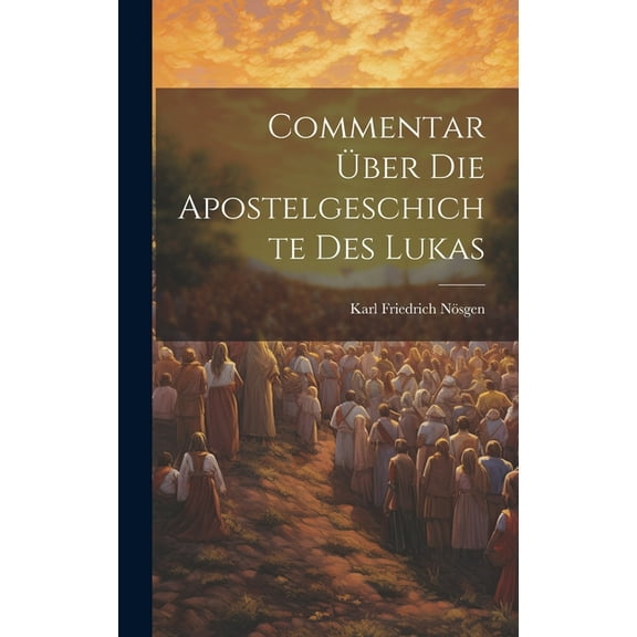 Commentar Über Die Apostelgeschichte Des Lukas (Hardcover)