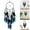 Blue, variant on Getwin Household Wind Chimes,,Large Dream Catchers Wall Decor Handmade Wall Hanging Ornament for Bedroom Living Room Home Decor