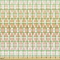 thumbnail image 2 of Ambesonne Abstract Fabric by the Yard Upholstery, Pastel Peachy Triangles, 5 Yards, Pale Peach Rose, 2 of 5