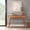 Brown, variant on iNSPIRE Q Alcott Mid-Century Modern 2-Drawer Console Table, Dark Walnut