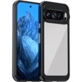 thumbnail image 1 of KOMI Case for Google Pixel 9,Google Pixel 9 Pro Case,Transparent TPU+PC Acrylic Protective Military Grade Armor Heavy Duty Protection Phone Case for Google Pixel 9/9 Pro 5G, 2024 (Black), 1 of 5