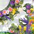thumbnail image 4 of Scidweet Spring Wreath Decor, 18" Outdoor Artificial Wreaths for Front Door Outside Home Porch Easter Hoilday Party Decorations, 4 of 6