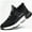 Black-White, variant on Tanleewa Steel Toe Work Shoes for Men and Women Shoe Size Men5/Women6