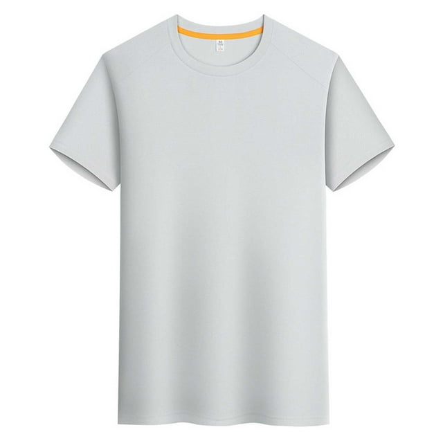 CHGBMOK Shirts Chemises pour Hommes Col Rond T - Doux et Ajustés Tailles Décontractées P-4TG