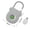 Grey, variant on Fykuq 2 Pack Cabinets Lock with Keys, Refrigerator Lock Freezer Lock for Toddler, Child, Adult, Multi Purpose Baby Kid Safety Deep Freezer Fridge Lock with a Key
