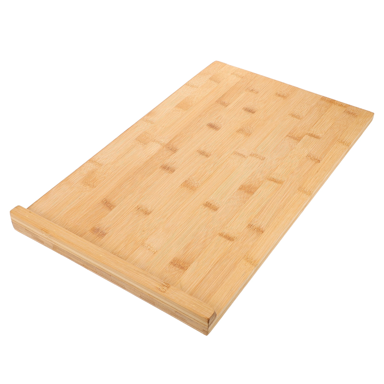 ETHZZLE Multifunctional Khaki Cutting Board with Raised Lip for Kitchen Food Prep and Home Cooking Tasks