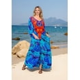 thumbnail image 2 of Sunforyou Moo moo for Women Plus size Kaftan Swimsuit Cover Up Sliky House Dresses Caftan Loungewear, 2 of 5