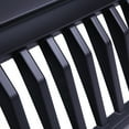 thumbnail image 2 of O'Force Car Front Bumper Grille Compatible with 2006-2008 Jeep Wrangler JK Grill, ABS Plastic Coating with Rivet QH-CH-001 Black, 2 of 7