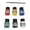 Textile Pigment Multicolor, variant on Riousery 6 Color Glass Paint Set, 30ml / 1 oz Water Proof UV Proof Leakage Proof Pigment Set for Beginners and Professionals, Gallery DIY Art Craft Supply, Transparent Permanent Window Painting Kit