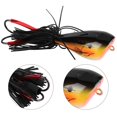 thumbnail image 2 of TOPINCN Lure Artificial Snakehead Shape Frog Bionic Soft Bait with Hook Fishing Accessory, Fish Lures, Bionic Bait, 2 of 8