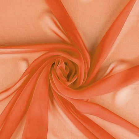 Solid Chiffon Fabric for Arts Crafts Sewing