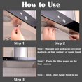 thumbnail image 3 of 2PC Range Hood Filter Screen Oil Suction Paper Universal Kitchen Oil Segmented Paper 5-meter Range Hood Filter Membrane, 3 of 8