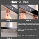 thumbnail image 3 of 2PC Range Hood Filter Screen Oil Suction Paper Universal Kitchen Oil Segmented Paper 5-meter Range Hood Filter Membrane, 3 of 8