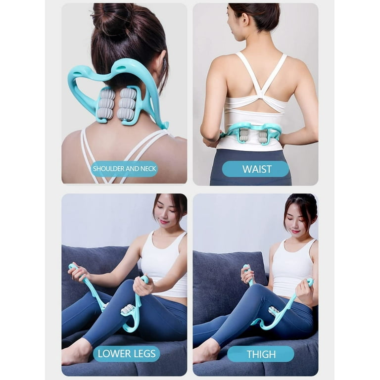 Neck Pain Relief Device, Neck Massager Ball Roller, Neck Stretcher Pressure  Point Massage Tool, Hand Roller for Neck Pain Relief