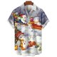 thumbnail image 1 of Camisa informal de Papá Noel para hombre, ropa de manga corta a la moda para fiesta hawaiana, ropa de playa estilo callejero de verano, 2024, 1 of 4