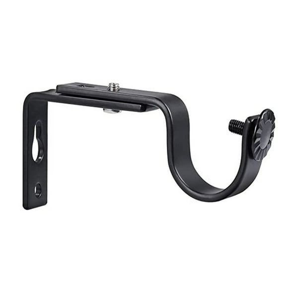 Cadorn Curtain Retractable Bracket - Adjustable Curtain Rod Fixing Accessory for Outside - Mounted Blinds & Curtains