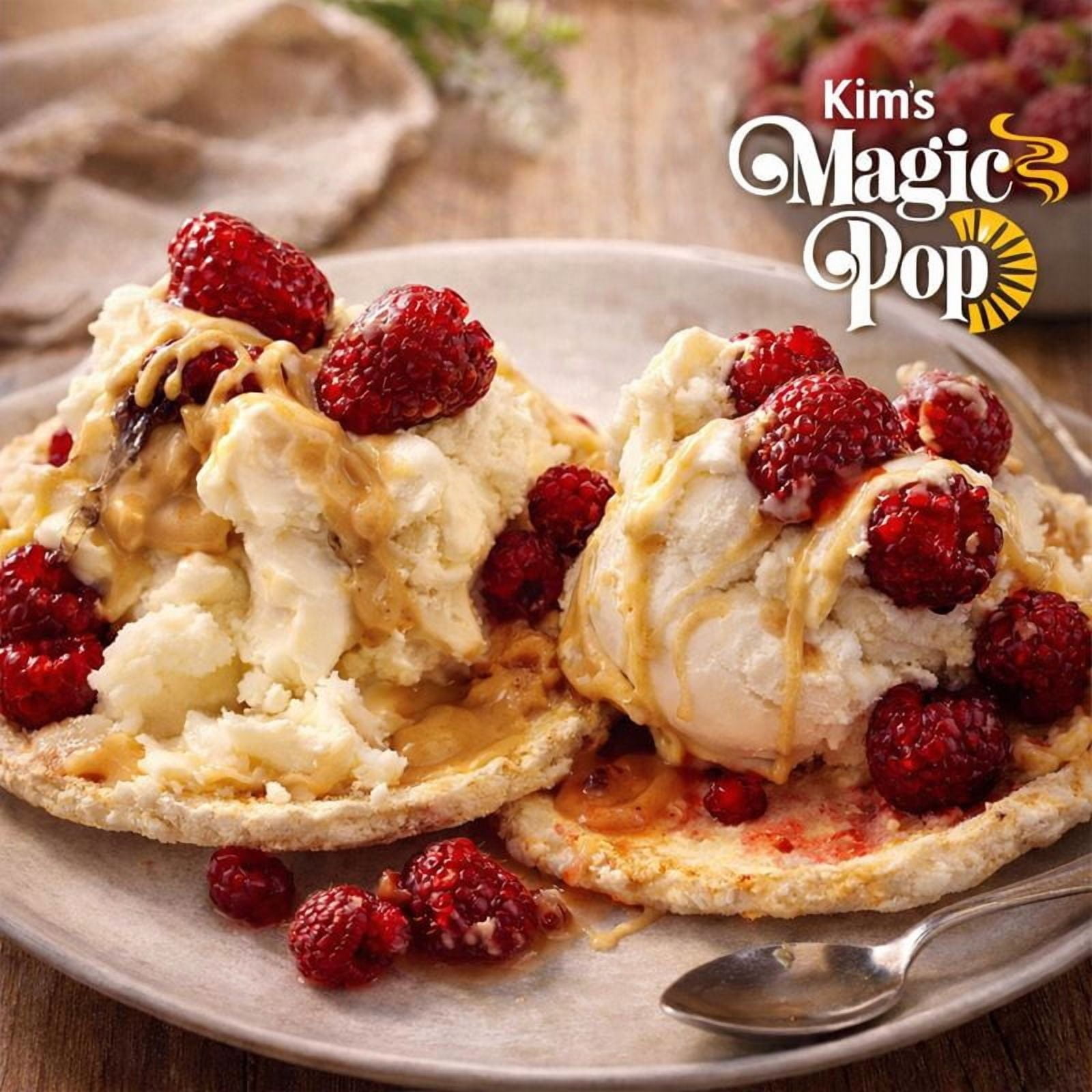 Kim's Magic Pop Rice Cakes Cinnamon 2.6oz, 12 Pack