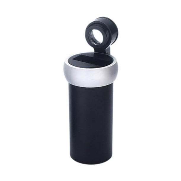 Lupa de metal 30x para joyería, ligera, portátil, profesional, para visor de inscripciones Negro