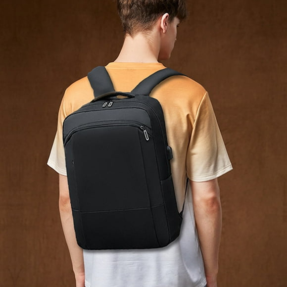 LSLJS Laptop Backpack 15.6 Inch, Business Slim Durable Laptops Travel Backpacks with USB Charging Port, College School Computer Bag Gifts for Men and Women, Computer Backpack