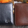 thumbnail image 3 of Flmtop Men's Faux Leather Bifold Wallet Credit/ID Card Coin Holder Slim Short Purse, 3 of 9