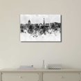 thumbnail image 2 of wall26 - Black and White City of Washington DC with Watercolor Splotches - Canvas Art Home Art - 24x36 inches, 2 of 4