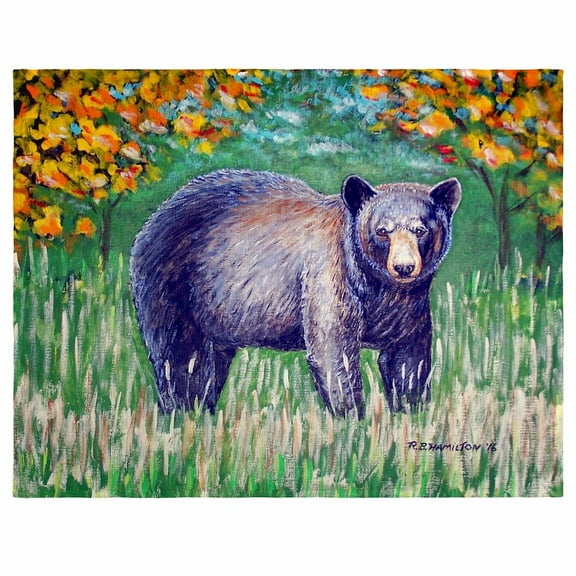 Black Bear Place Mat Set of 4
