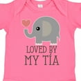 thumbnail image 4 of Inktastic Tia Loves Me Baby Elephant Boys or Girls Baby Bodysuit, 4 of 5
