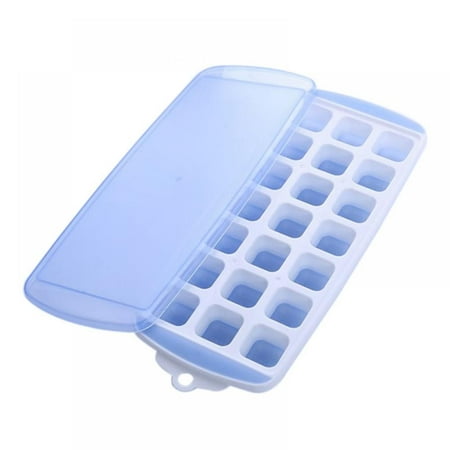 

MEROTABLE 21 Grid Ice Cube Trays Food Grade Silicone Ice Cream Molds DIY Fruit Ice Mold Home Bar Kitchen Accessories