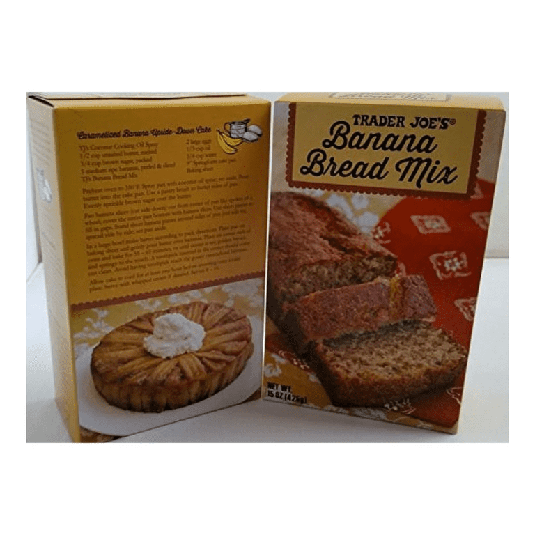 Trader Joe's Banana Bread Mix, 15 Oz Each, Pack of 2 - Walmart.com
