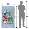 thumbnail image 5 of Transformers Roll to The Rescue Silky Touch Super Soft Throw Blanket 36' x 58', 5 of 6
