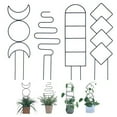 thumbnail image 3 of Mdesiwst Plant Support Reusable Flower Shaping Ivy Support No Deformation Stainless Plant Climbing Anti-slip Plant Climbing Sturdy Plant Plant Support Stakes Gardening Supplies, 3 of 8