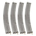 thumbnail image 1 of 4 modelos de vías de ferrocarril a escala HO, accesorios para trenes de juguete versátiles, piezas para armar. 25 cm x 28 cm, 1 of 9
