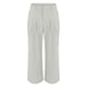 thumbnail image 5 of Pantalones de vestir de mujer de cintura alta y pierna ancha - Abotonados con bolsillos, corte informal entallado para el trabajo o la playa, 5 of 6
