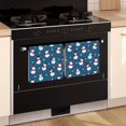 thumbnail image 3 of 2 Pcs Funny Kitchen Towels,Blue Christmas Snowman Pattern Microfiber Dish Towels,Kitchen Tea Towels,Kitchen Towel Set (18" X 26"), 3 of 7