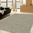 thumbnail image 4 of Bright House Solid Color Area Rugs Beige - 9' Square, 4 of 5