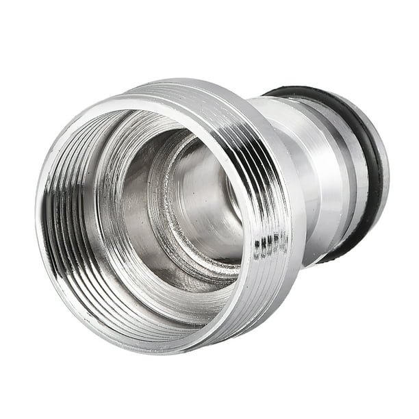 Conector rápido de manguera de agua Uxcell 22mm hembra 24mm macho adaptador de grifo