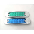thumbnail image 1 of Luz lateral de marco galvanizado de 10 V/30 V y 12 LED: luz indicadora de camión pesado siempre encendida, luz lateral de camión, 1 of 2