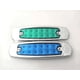 thumbnail image 1 of Luz lateral de marco galvanizado de 10 V/30 V y 12 LED: luz indicadora de camión pesado siempre encendida, luz lateral de camión, 1 of 2