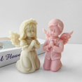 thumbnail image 5 of 3D Prayer Angel Silicone Mold Epoxy Resin Mold DIY Cake Chocolate Mould Decor, 5 of 10