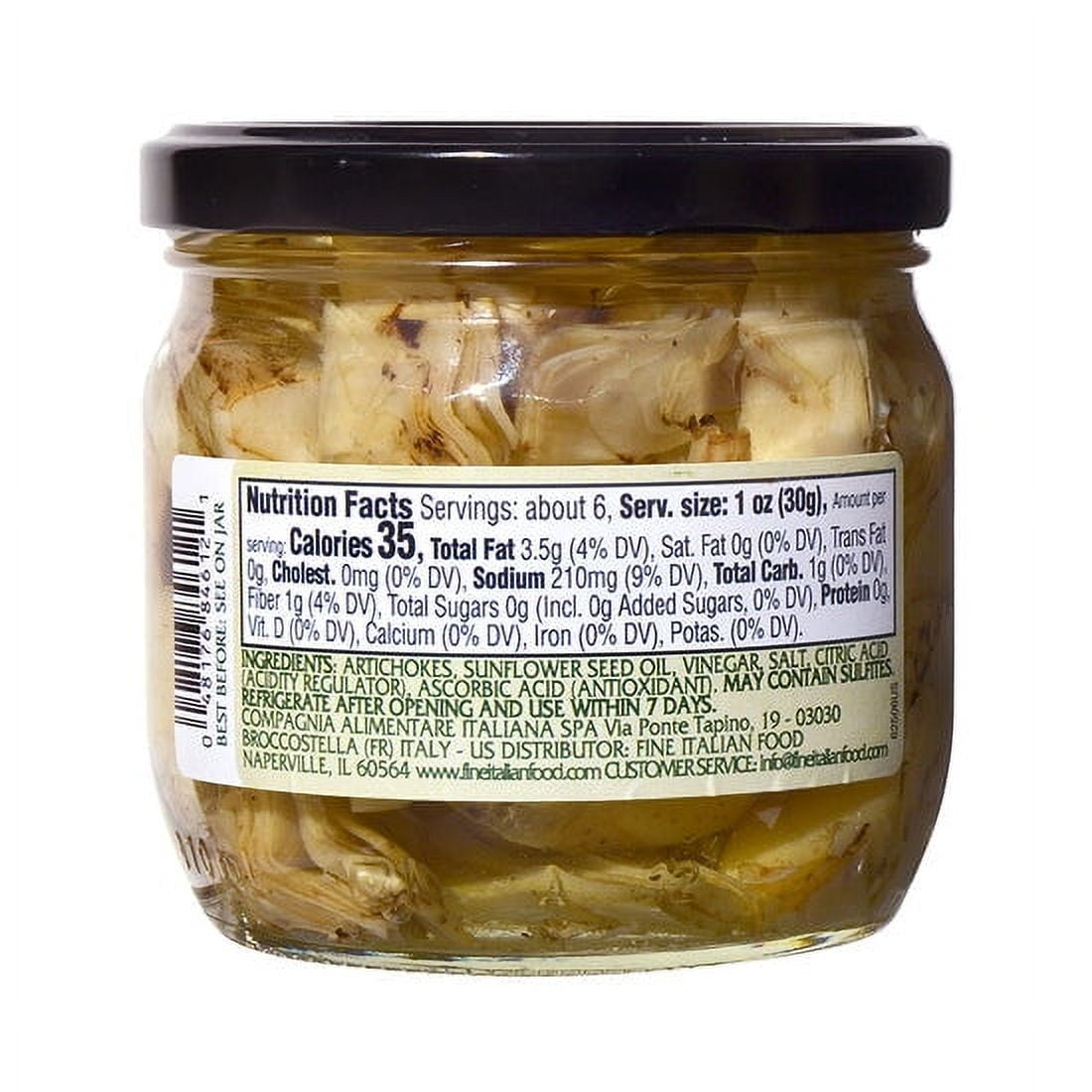 (Pack of 6), Mantova Grilled Artichokes, 11.64 oz